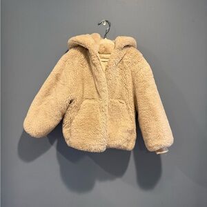 Zara reversible faux fur jacket